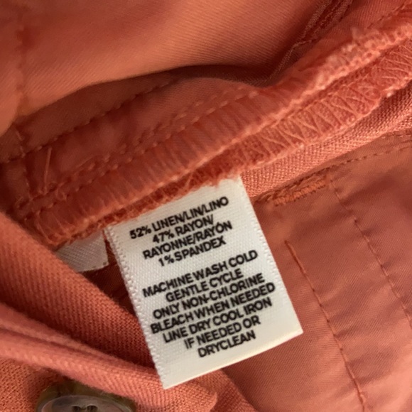 Loft - Marisa Linen Blend Pant - Picture 6 of 6